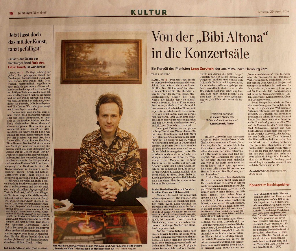 Portraet_Leon Gurvitch_HH-Abendblatt_29.04.2014