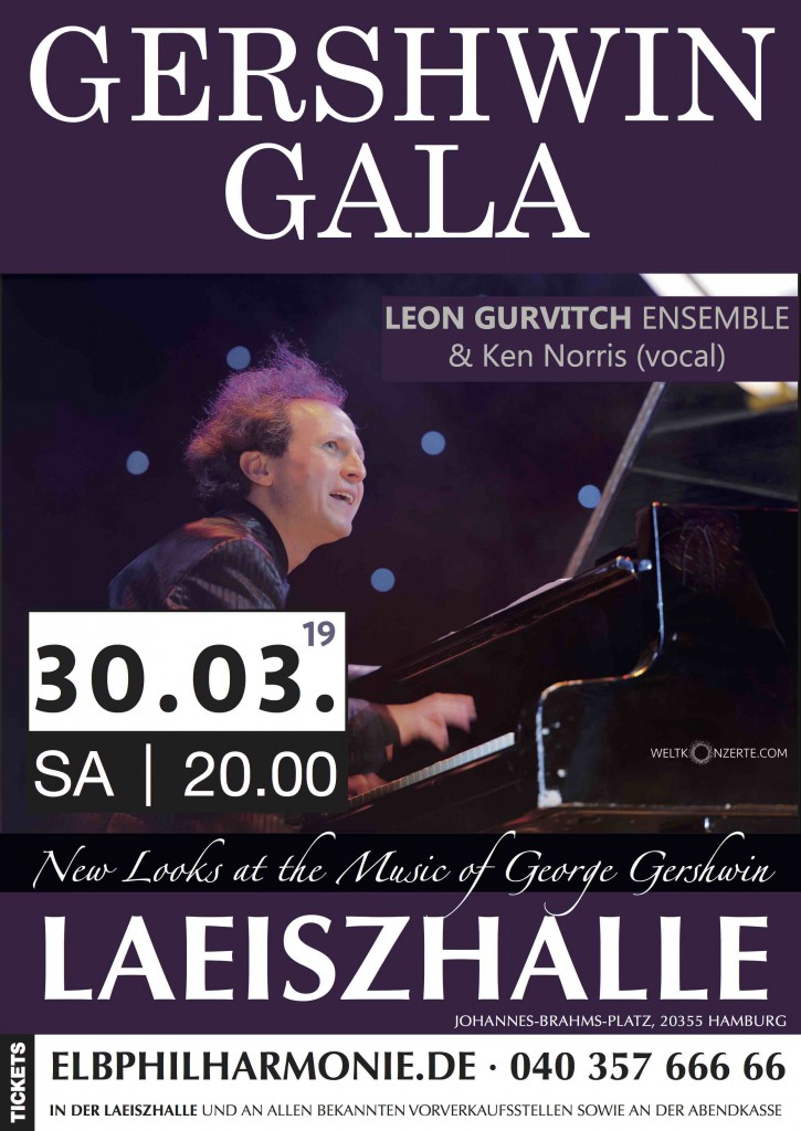 Gershwin Gala_Leon Gurvitch_Plakat
